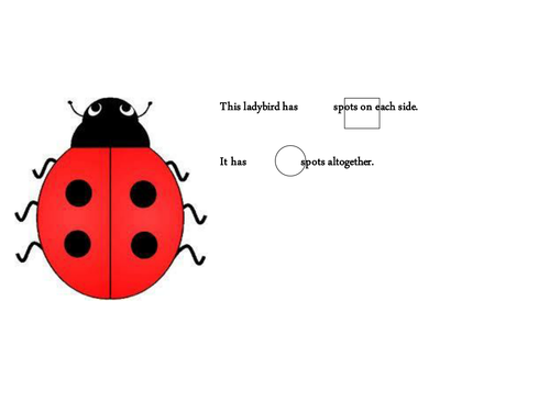 Julia Donaldson ladybird maths:Doubling, halving..