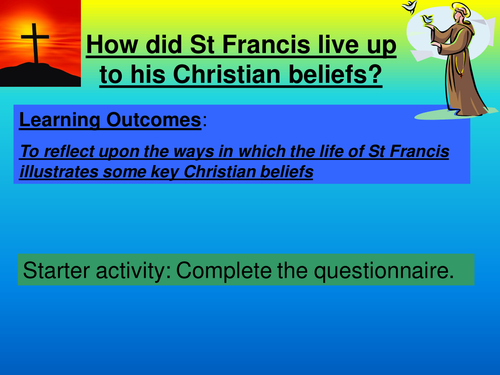 Inspirational People - St Francis