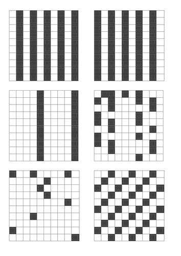 Blank 100 Grid Number Investigations