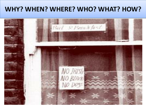 KS4 Community Cohesion 3.4 EDEXCEL