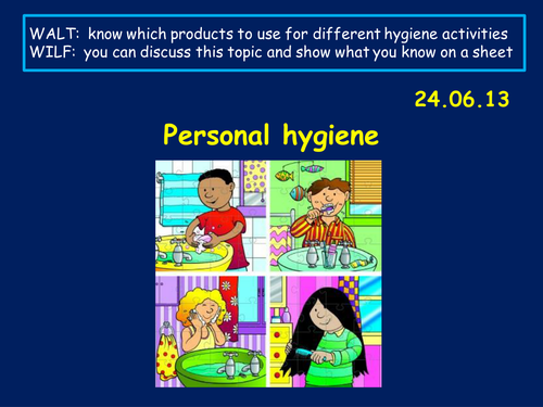 Personal hygiene products