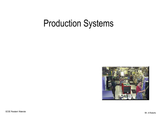 Production Systems