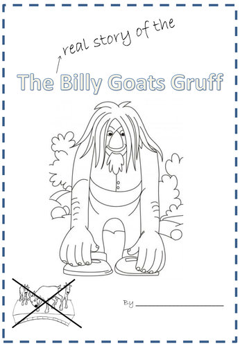 The real story of the Billy Goats Gruff title page