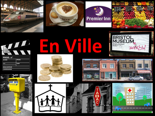 GCSE French - My Town