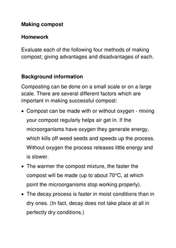 Gruesome gardening. Composting and Forensics