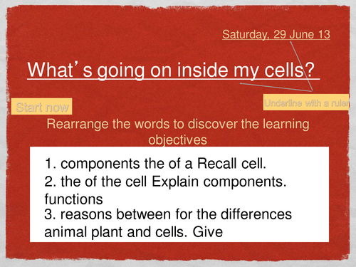 Introduction to cells