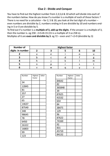 Maths Murder Mystery 6 - Death in the Supermarket