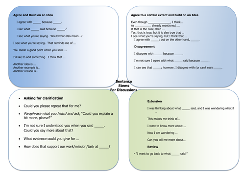 sentence-stems-for-discussion-teaching-resources