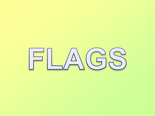 Flags Game: KS3 / KS4 maths number activity
