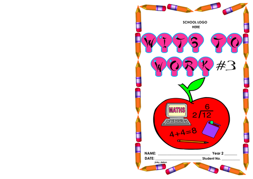 Year 2-Wits to Work #3 (maths word problems)