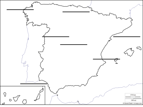 Spanish Map Treasure Hunt Activity