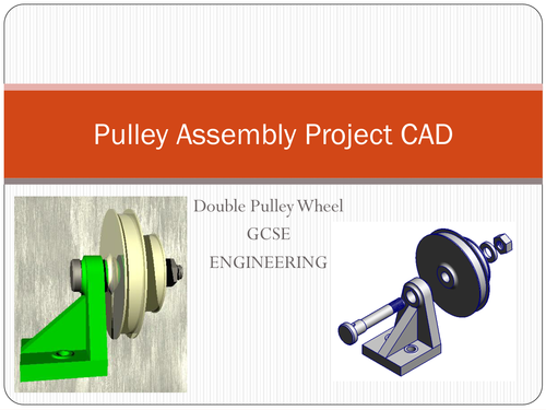 Drawing a double pulley wheel using ProD