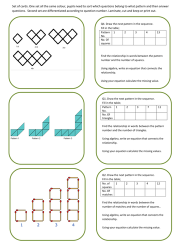 How to find number patterns in arithmetic sequences - KS3 Maths