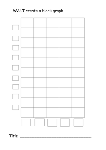 Block graph template by lukeliamlion - Teaching Resources - Tes