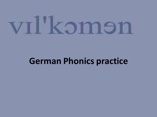 Phonics lesson - highly adaptable