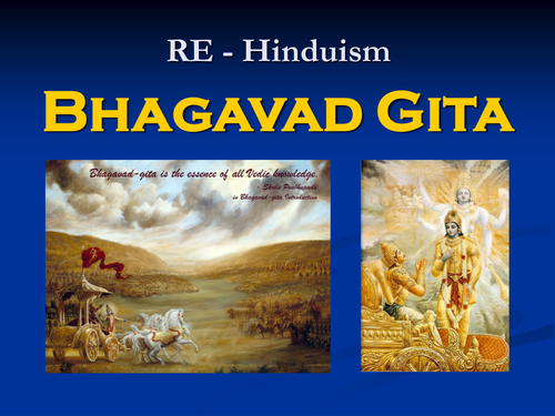 Bhagavad Gita - Hindu Holy Book