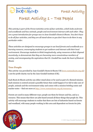 Forest Activity - Tree People