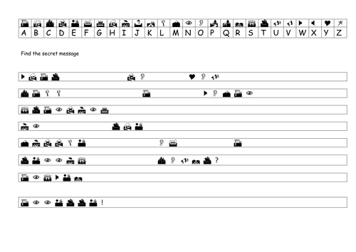 Decoding Starter: KS3 / KS4 maths activity