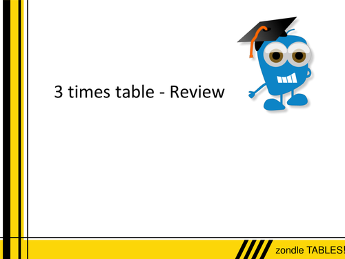 zondle TABLES! 3x table Powerpoint for Teachers