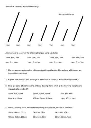 Constructing Triangles