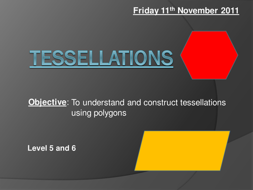 Tessellations of Regular Polygons