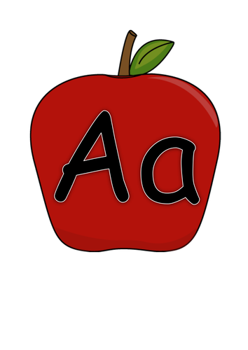 Uppercase And Lowercase Alphabet Display Teaching Resources