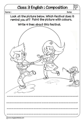 Festival Worksheet