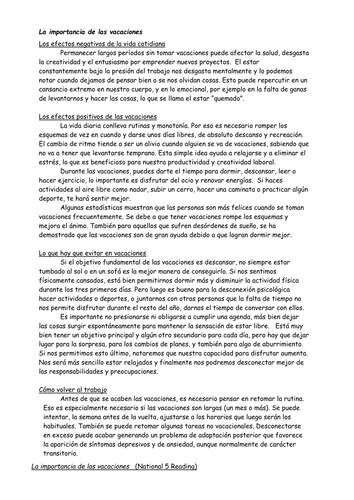 importance of holidays