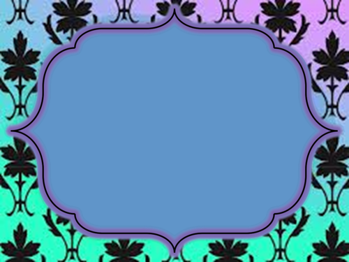 Floral classroom labels