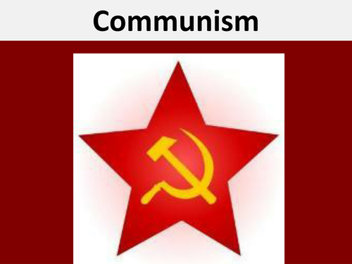 Communism ppt - Communist Russia & China