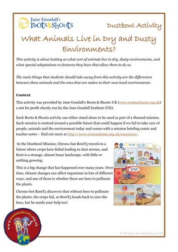 Which Animals live in the Desert?