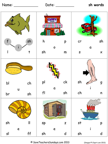 phonics u-e worksheets activities lesson plan, worksheets and by sh phonics