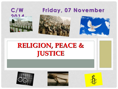 Religion, Peace & Justice Overview