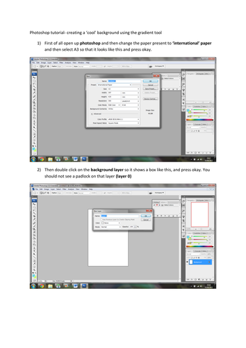 Basic photoshop tutorials