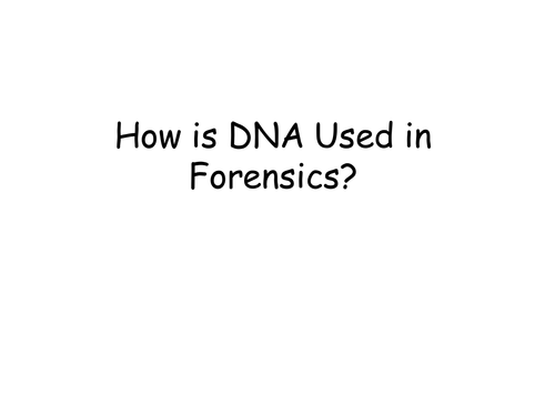 BTEC Level 2 - Unit 13 (Forensics) Assignment 2+3