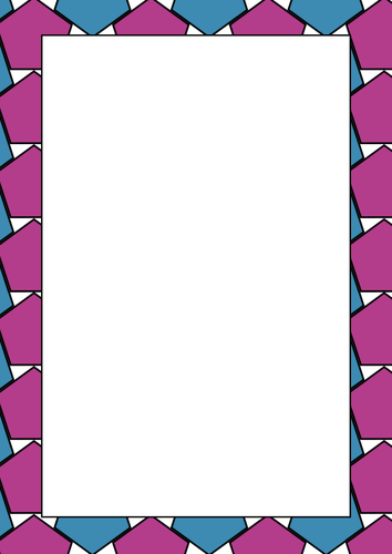 Pentagon, Percentage, Red circles Printer Paper