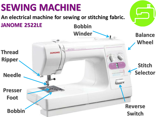 Janome Sewing Machine Diagram