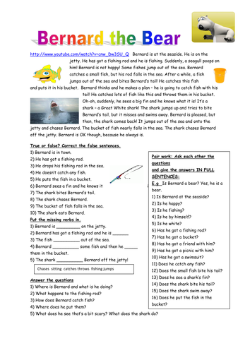 Bernard Goes Fishing