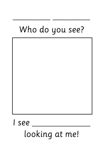 Eric Carle Brown Bear style name book