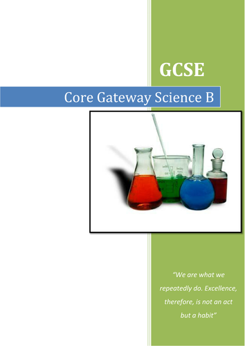 OCR Gateway 2013 Revision Booklet 6-Mark Question