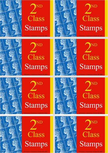 2nd Class Stamp Book