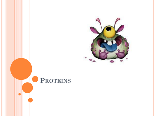 Proteins PPT with emphasis on Enzymes