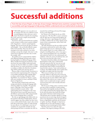 Article - Successful Additions