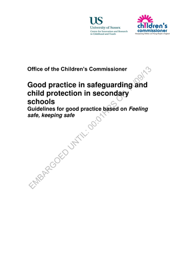 Good Practice Guidelines