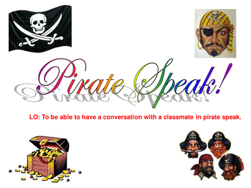 Speak Like A Pirate