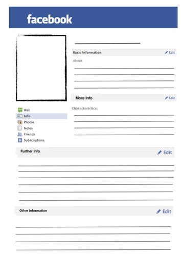 Facebook Character Frame