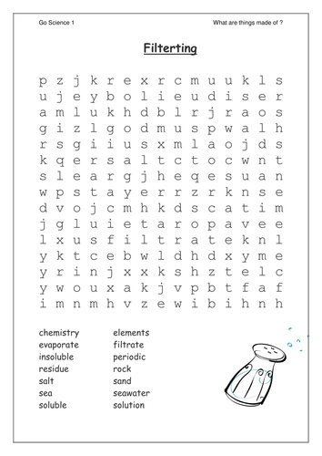 Wordsearches for Solutions SoW - Go Scheme