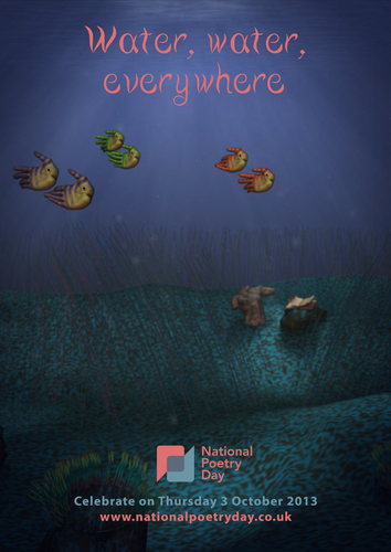 Handfish for National Poetry Day Poster