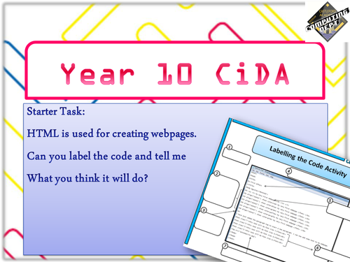 CiDA 2012 Developing Web Products -Lesson 5
