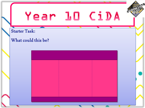 CiDA 2012 Developing Web Products - Lesson 6